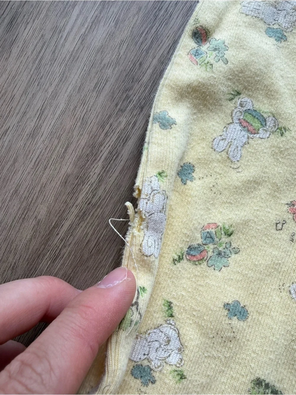 Baby boy vintage sleeper outfit